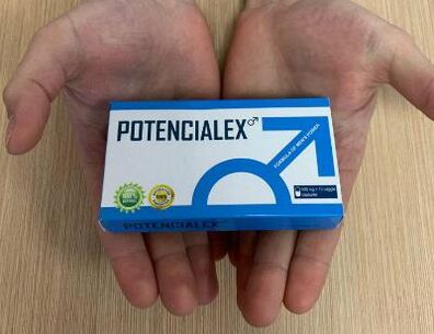 Φωτογραφία συσκευασίας Potencialex, εμπειρία χρήσης καψουλών