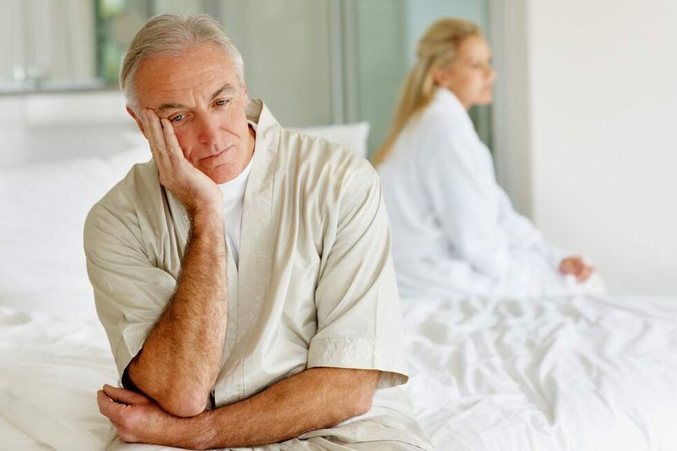 Μετά την ηλικία των 60 ετών, ένας άνδρας μπορεί να παρουσιάσει στυτική δυσλειτουργία